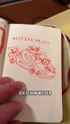 Wie schnell ist er bitte? 🧛🏻‍♂️🔥 Jemand noch paar gute Noseratu Ideen am Start? Let me know ❤️ #illustration #sketchbook #funny #nosferatu #dachshund 