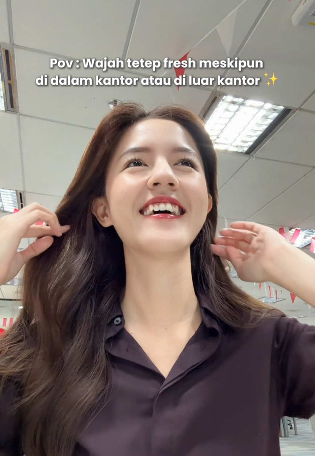 Yang tanya kenapa mukanya fresh terus, kuncinya pake @Guèle Cosmetics 