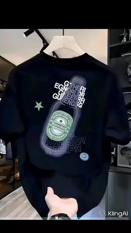 B5090 Mùa hè mới bông lỏng lẻo ngắn tay áo thun 2025 xu hướng nam và nữ có thể mặc giản dị cặp vợ chồng đầu thoải mái thoáng khí mùa hè mát mẻ#thoitrangnam #xuhướng #aothunnam 