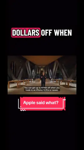 Here’s the video if you guys need it! Apple is willing to offer up to $1,100 off the iPhone 17 when you trade in a iPhone 13 Pro or newer in ANY condition! #fyp #foryoupage #apple #Tech #viralvideo 