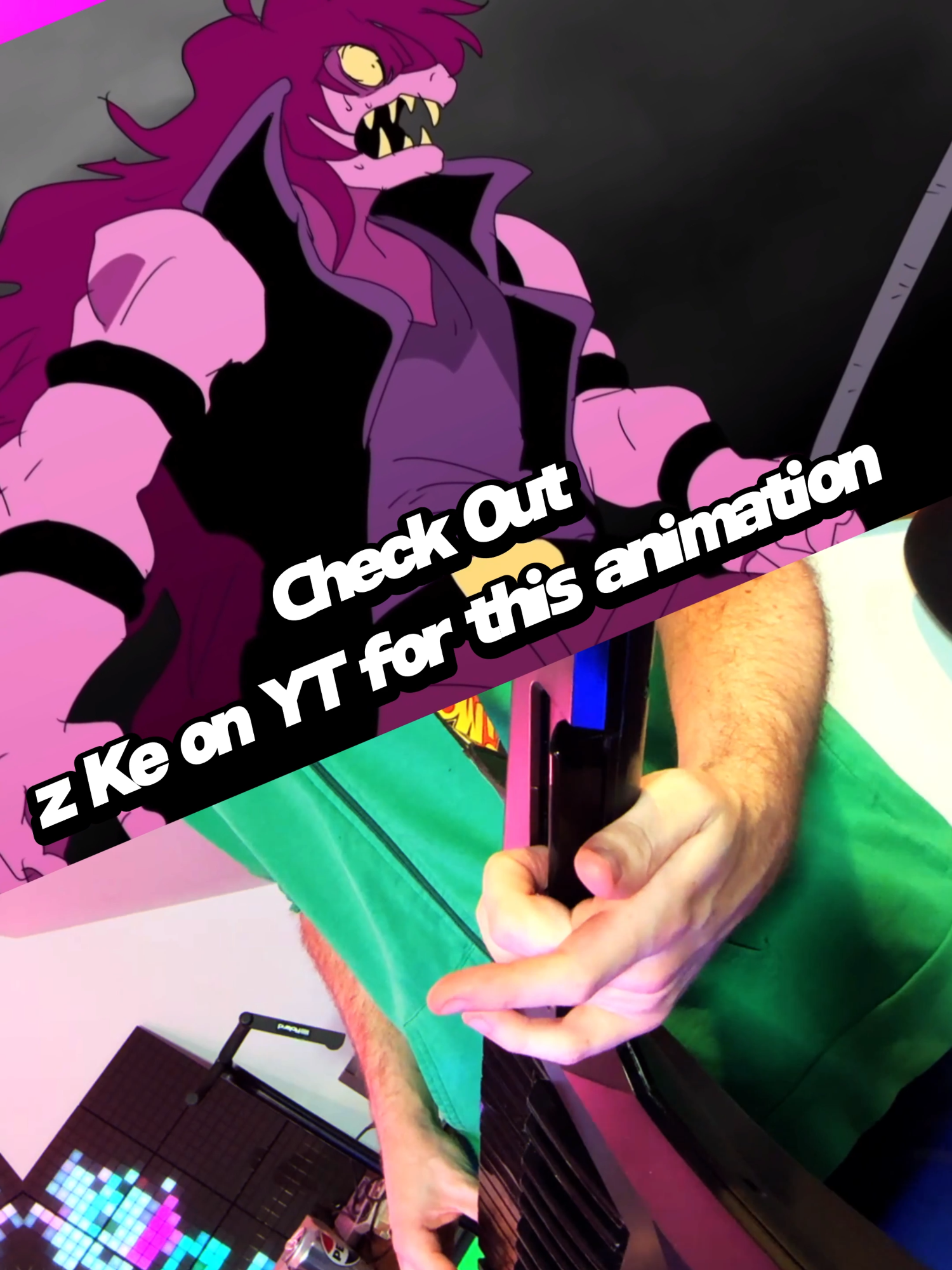 What should I play next!   Checkout z Ke on YT for this sick animation! #keytar#Deltarune #blackknife #ralsei #susie #Kris