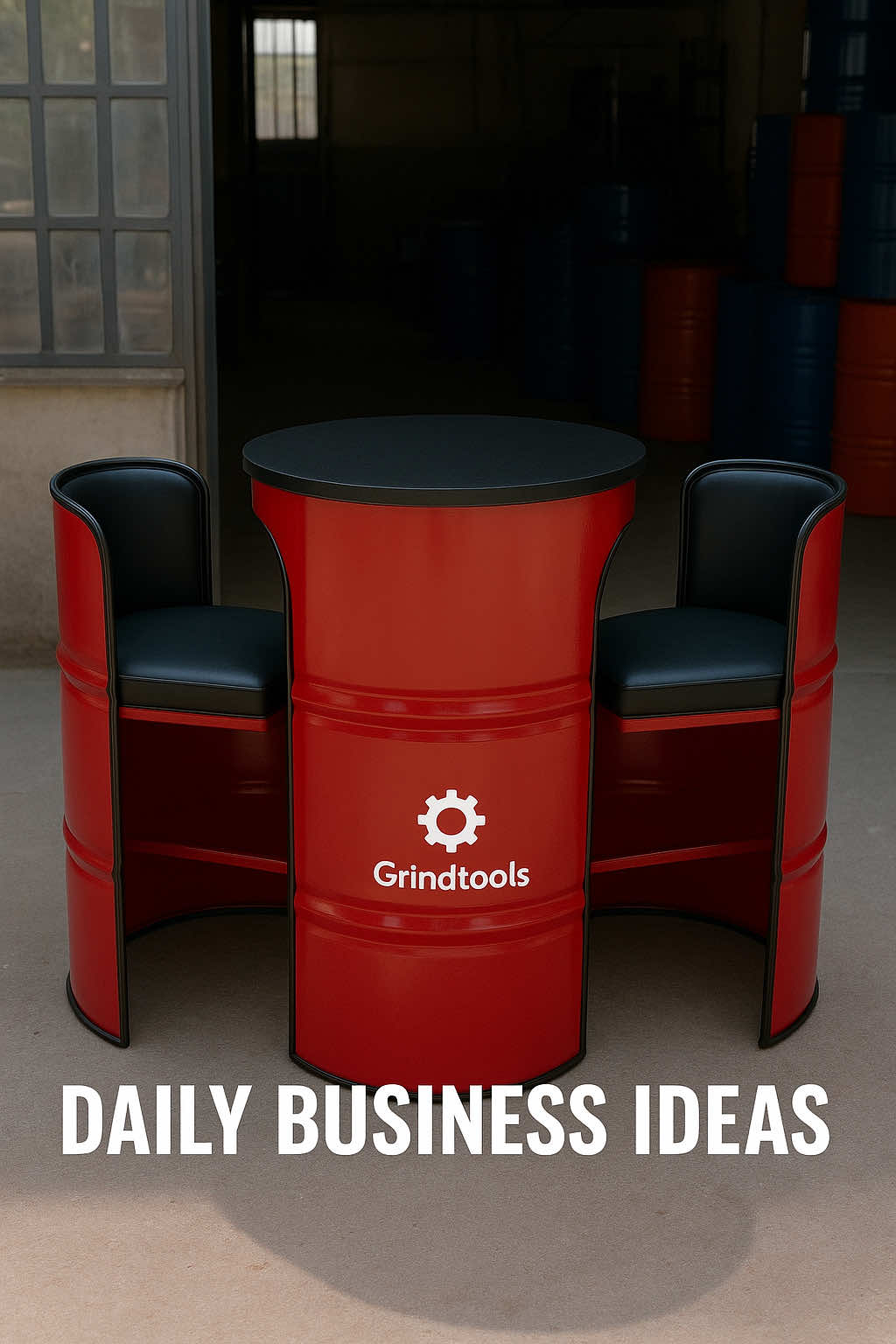 Turning Oil Barrels Into Elegant Furniture | Daily Business Ideas 💡