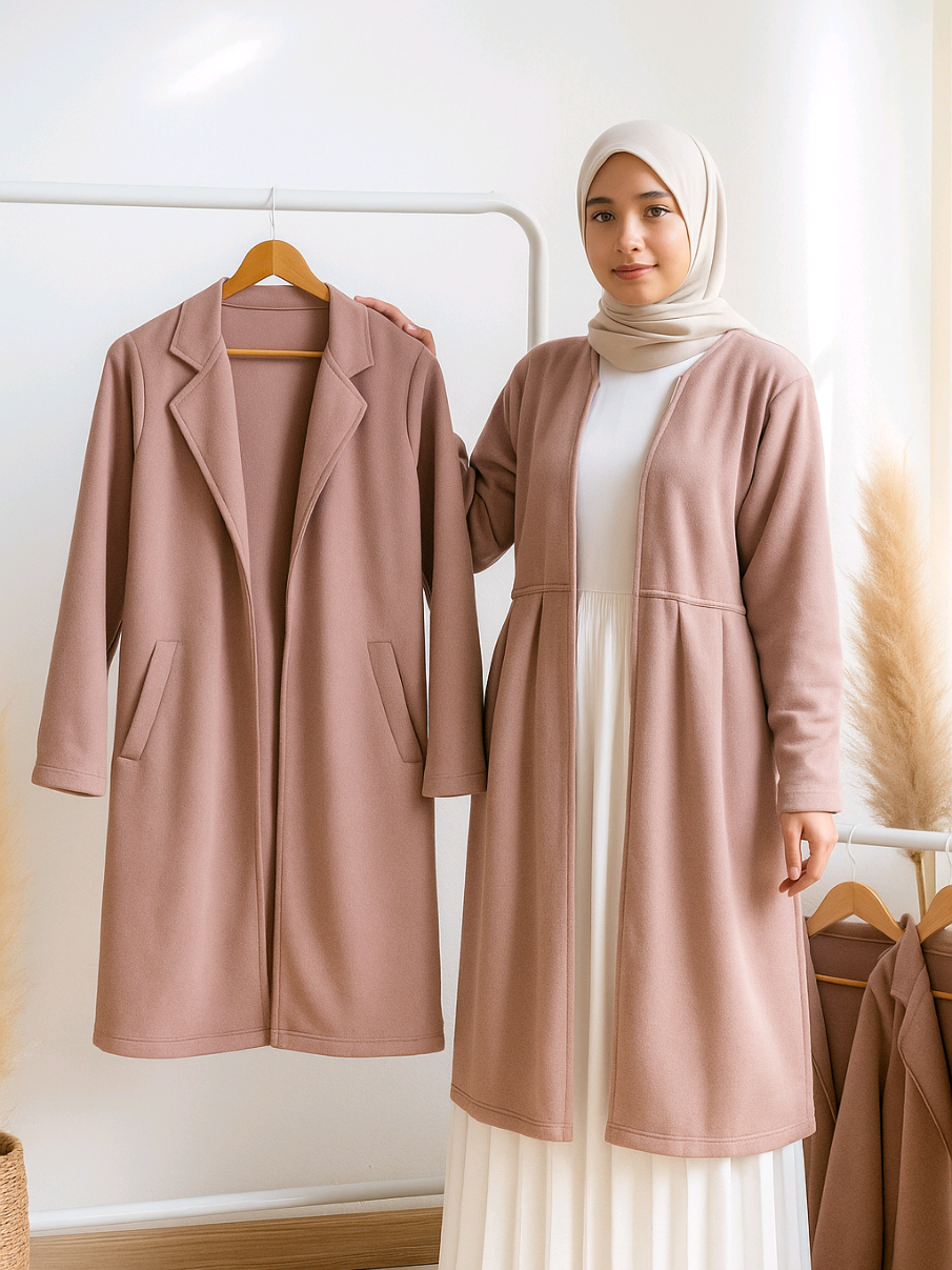 AG - Bianca Cardigan [Tanpa Dalaman] Blazer Wanita Casual Long Cardigan#Stylekorea #blazerkekinian #cardiganoutfit #bestseller #diskontiktokshop 