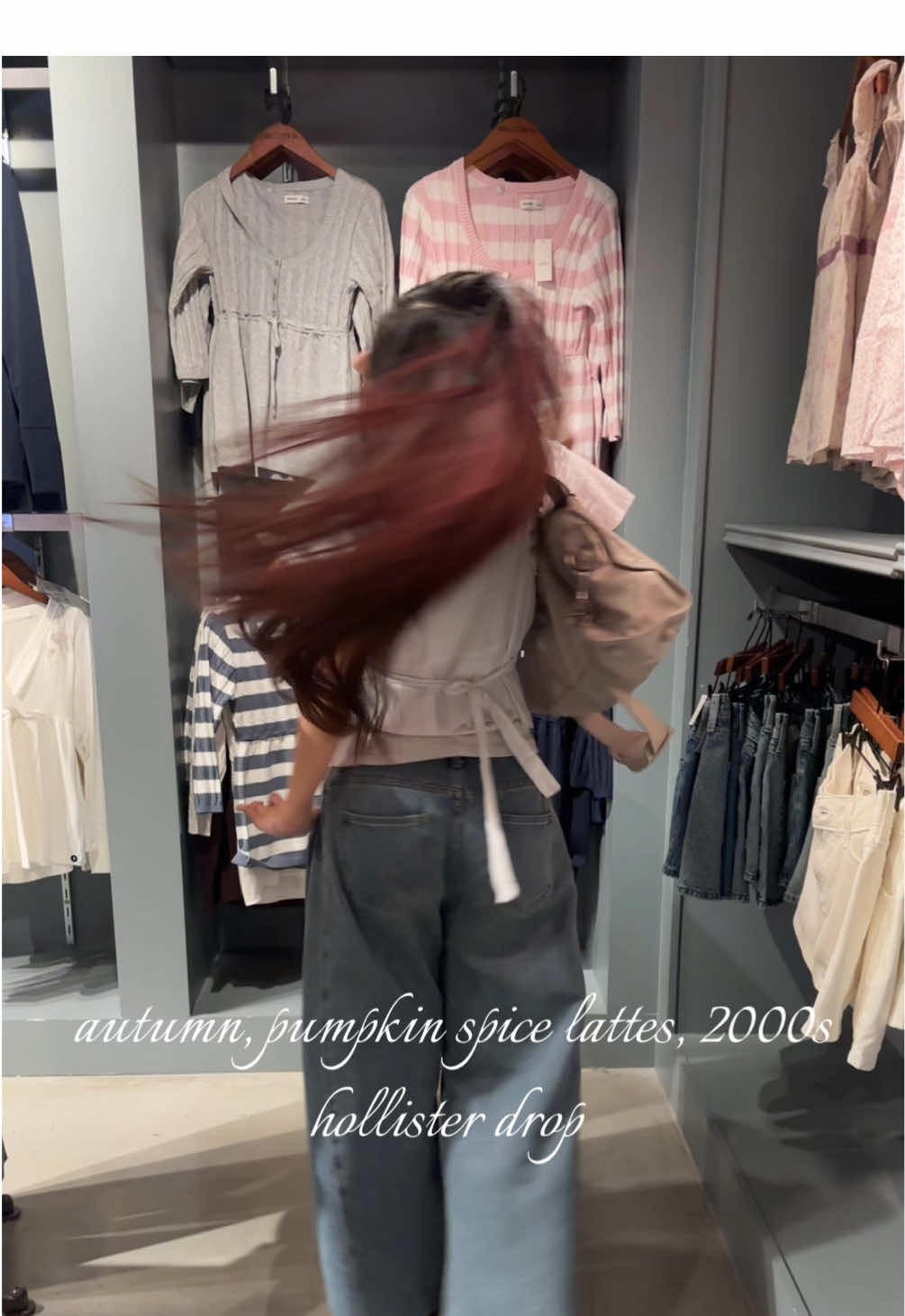 coming back to life bc it’s finally twilight season #autumn #hollister #hollisterhaul #pumpkinspice #halloween #citybag #OOTD 