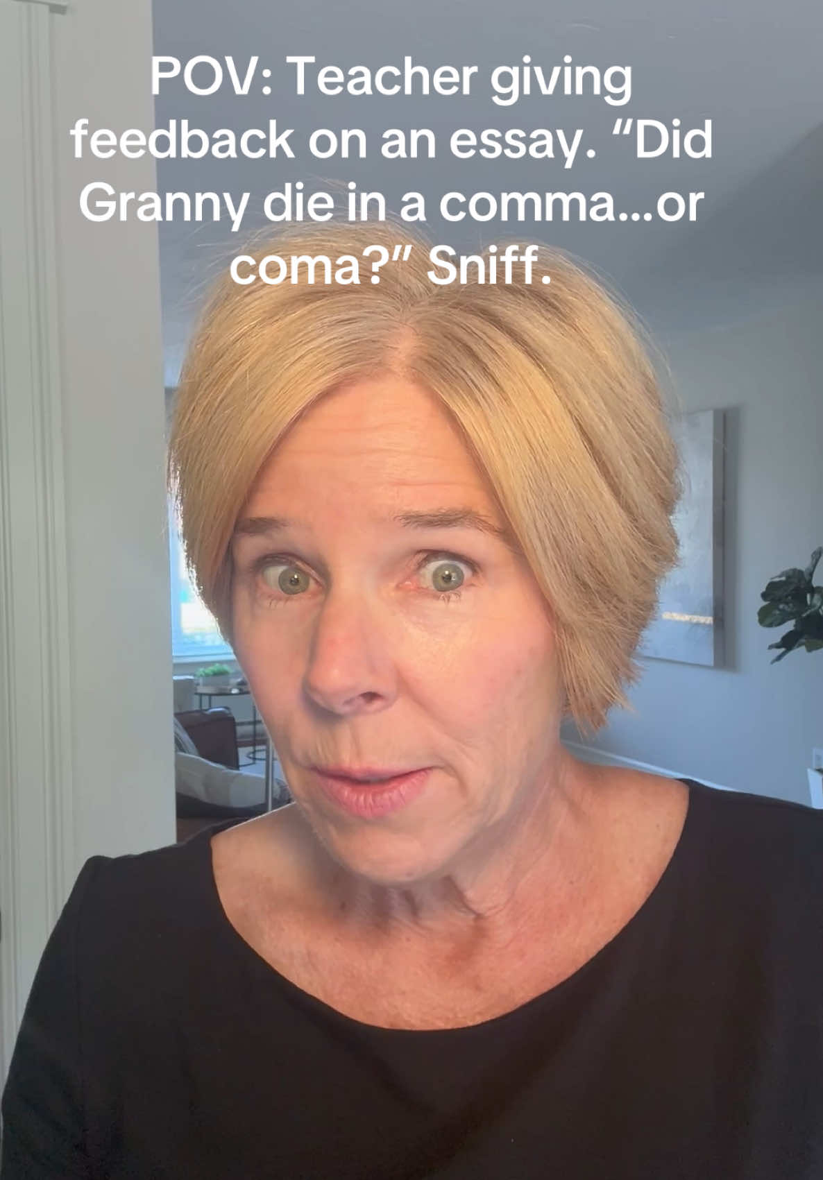 Your granny sounded wonderful. Did she like the spelling of your name with no vowels like that? #teacherlife #spellcheck #funnyvid #povs #comediansoftiktok #funnyskit 