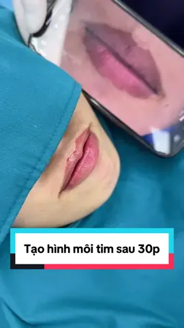 Tạo hình môi trái tim sau 30 phút thực hiện #thugonmoi #catmoi #catmoitim #catmoidep #xuhuong 