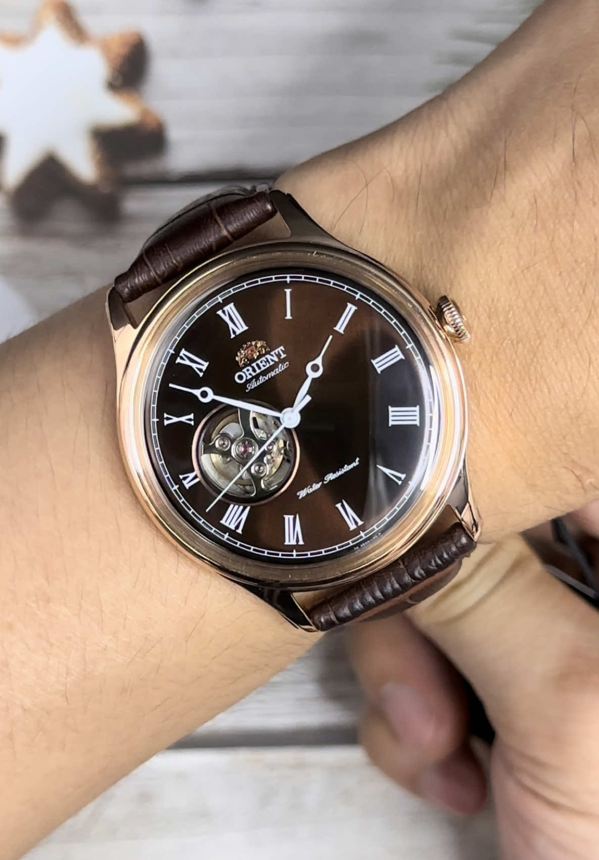 ⌚️Orient Caballero - Đường kính 42mm.máy cơ automatic.kính chống xước.chống nc 50m...#orient #donghonam #xuhuongtiktok #hanquoc #seul 