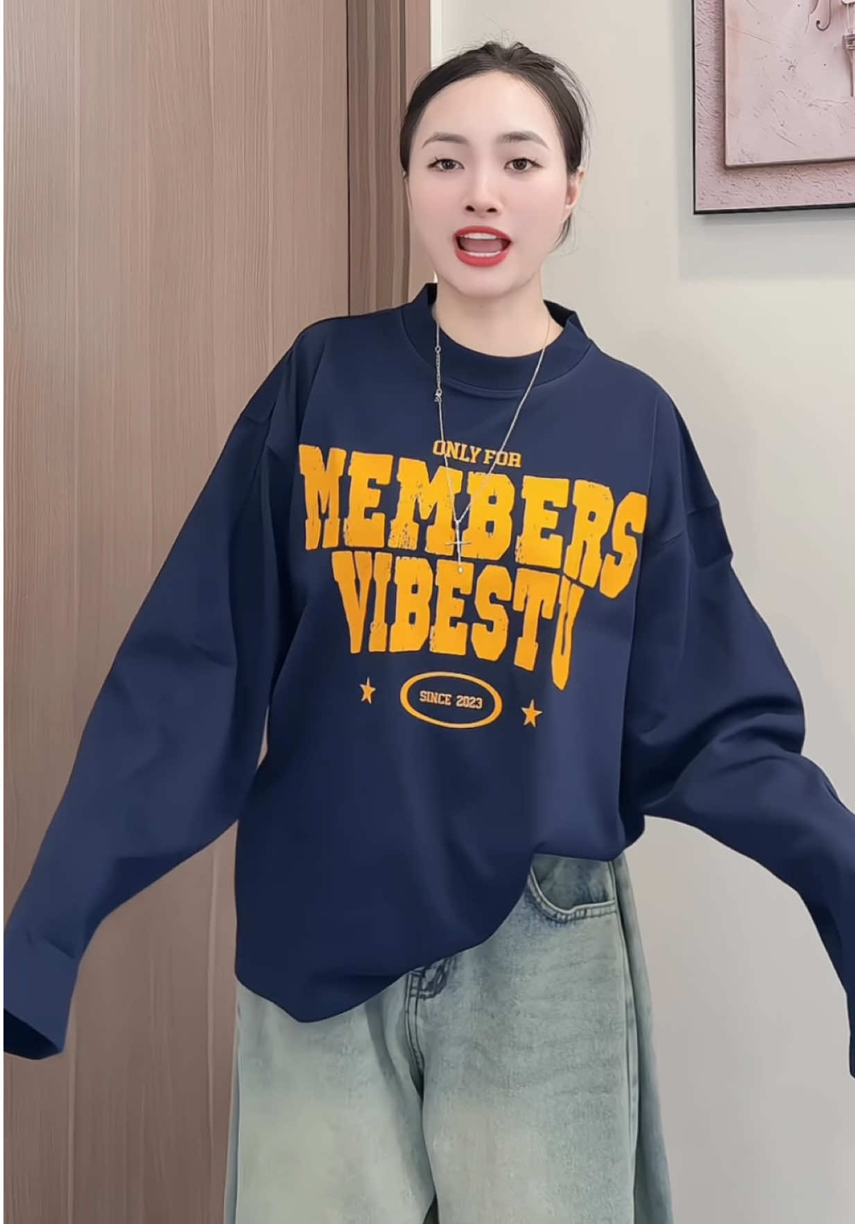 Áo thun dài tay xinh lắm ý 