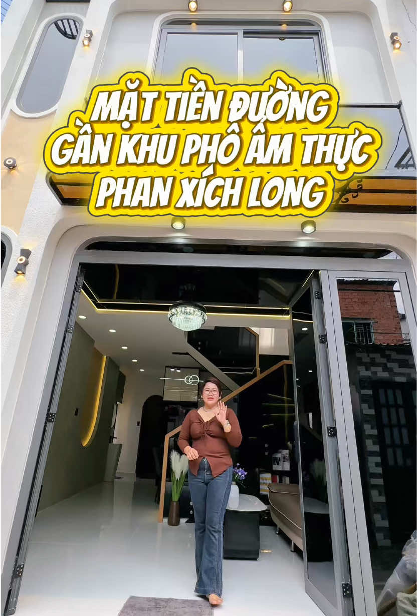😍SIÊU PHẨM MẶT TIỀN GẦN KHU PHAN XÍCH LONG - 45M² (4.5x10) - 2 TẦNG, 3 PHÒNG NGỦ (1PN DƯỚI TRỆT) - 🎁FULL NỘI THẤT - 6.x🧄 ☎️THẢO 0️⃣8️⃣6️⃣6️⃣8️⃣5️⃣1️⃣4️⃣9️⃣9️⃣đến cảm nhận nhà thật. 🥰THẢO NÓI KHÔNG VỚI NHÀ ẢO. #thaonhaphohcm #nhaphohcm #nhamattien #nhabinhthanh #nhadep 