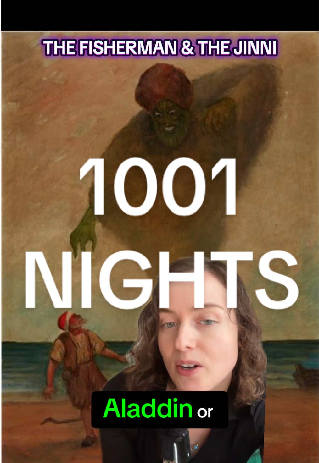 The Fisherman and the Jinni is one of the oldest tales in One Thousand and One Nights. A poor man hauls up a sealed jar, breaks the seal of Solomon, and unleashes a furious spirit. The jinni swears to kill him but through wit and storytelling, the fisherman tricks the spirit back into the bottle. It’s a parable about power, survival, and justice. It shows how narrative can bind what force cannot, and how even the poorest can outwit the mighty. #1001nights #fishermanandthejinni #arabianfolklore #islamichistory #persianmythology     