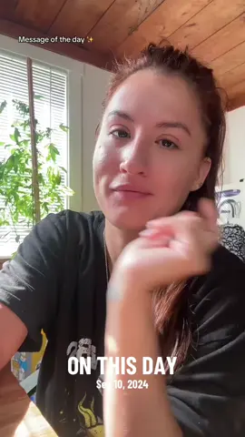 September 10, 2024 This is how spirit works 🦋 last year on this day and still valid for today. Remember i love you, you got this!💫 #onthisday #fyp #foryou  #videodiaries #videodiary #suicideprevention #suicidepreventionmonth #suicidepreventionawareness #psychology #spirituality #messageoftheday #message #MentalHealth #mentalhealthmatters #MentalHealthAwareness #hopecore #hopecoretiktok #spiritualtiktok #god #godisgood #godisreal #godtok #testimony #witch #witchtok #psychic #psychicmedium 