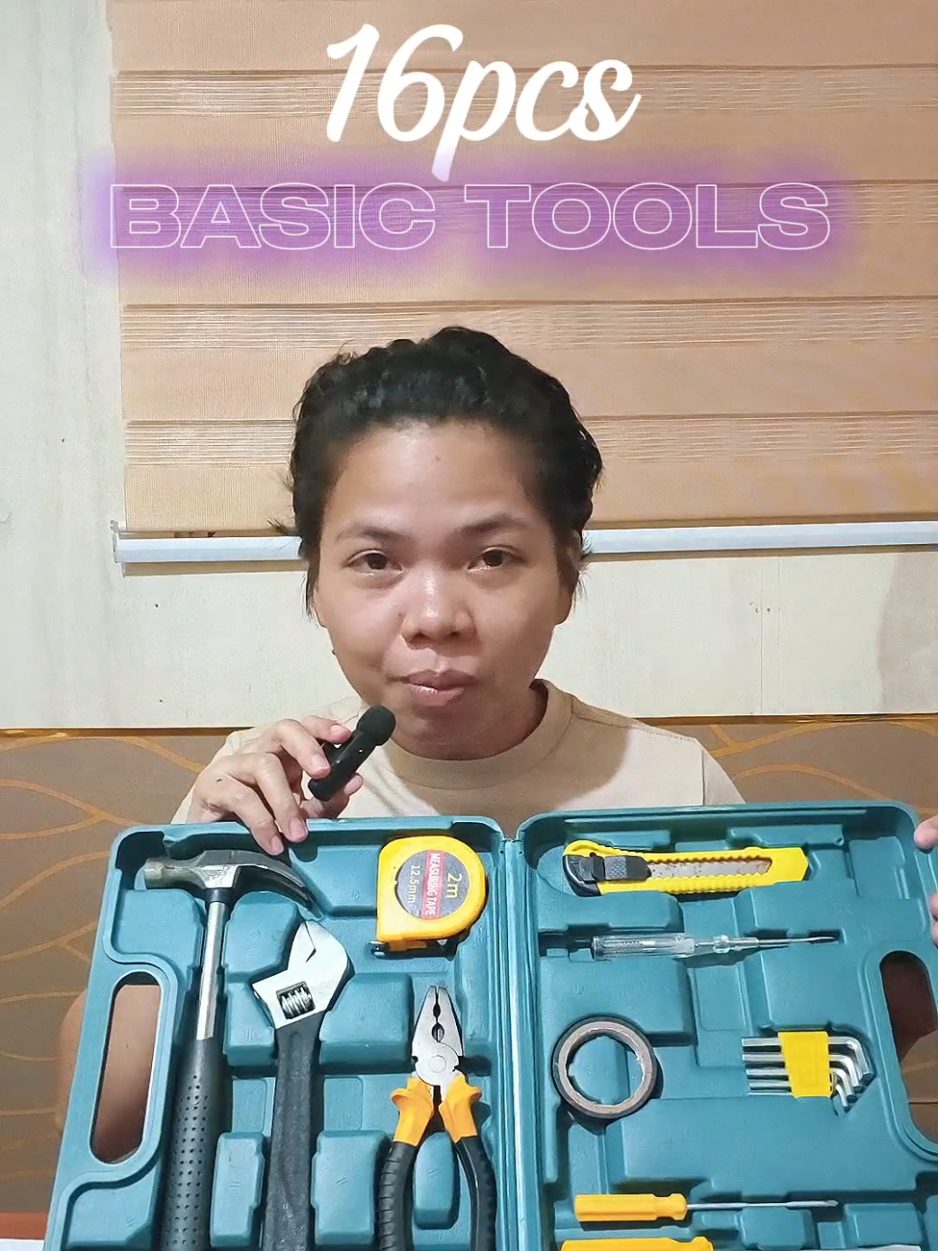 16 pcs set tools tools pambahay #settools #toolbox  #toolboxset  #toolset #fyp 