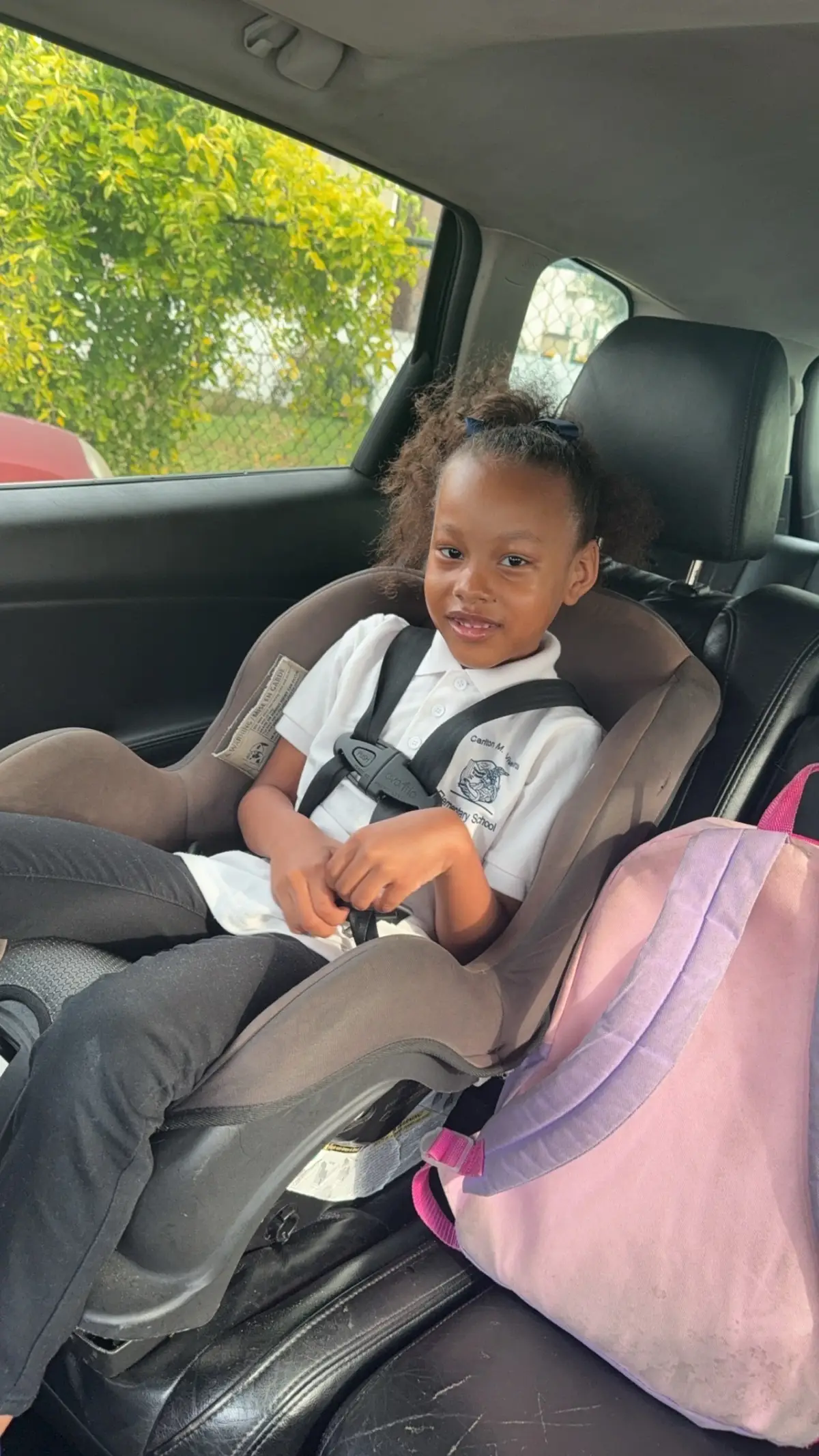 That’s my baby girl she always has a smile on her face 