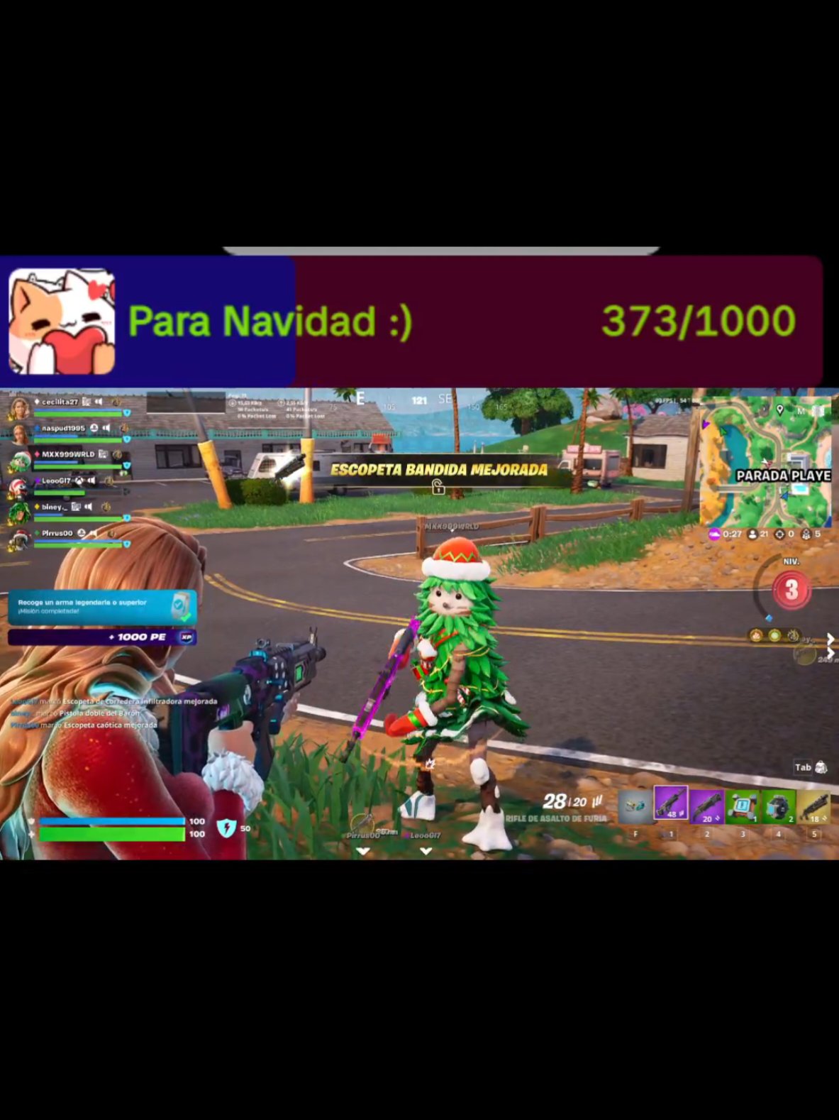 La Navidad Lo Puso Asi XD #tiktoklive #viral #fortnite #sigueme❤️ #Meme 