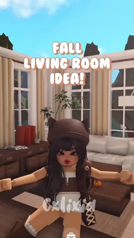 bloxburg fall living room idea 💡🍂 #bloxburgbuild #bloxburg #bloxburgroleplay #bloxburgbuildideas #bloxburgupdate 