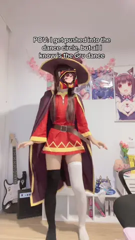 jehe hoy Cosplay de Marín chikis <33 #megumin #konosuba #cosplay 