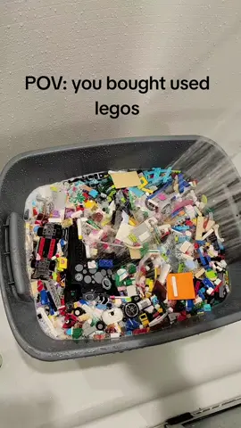 they're made of the same plastic as drainage pipes lol #lego#lego#legos 