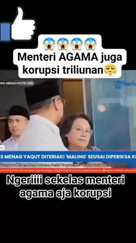 mau jadi apa negara kita ini, sekelas Mentri agama aja korupsi,, #fyp #viral 