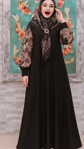 Arlova Gamis Set Hijab LD 110-120 Zipper Depan Kantong Aktiv Ori By Shofiya [ READY COD ] #gamis #gamissethijab #gamisbunga #gamiskekinian #busanawanita 