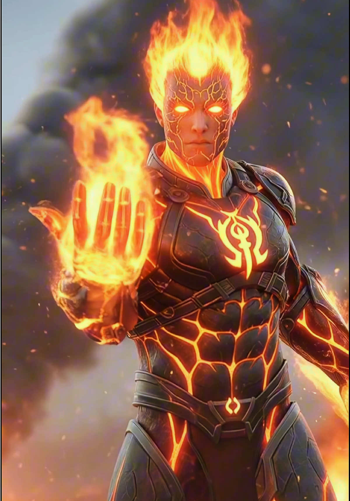 #livewallpaper #ai #fire #3d #wallpaper  