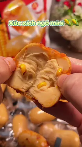 Xúc xích ngô #fyb #viralvideo #xuhuongtiktok #anvat #xucxichmini 