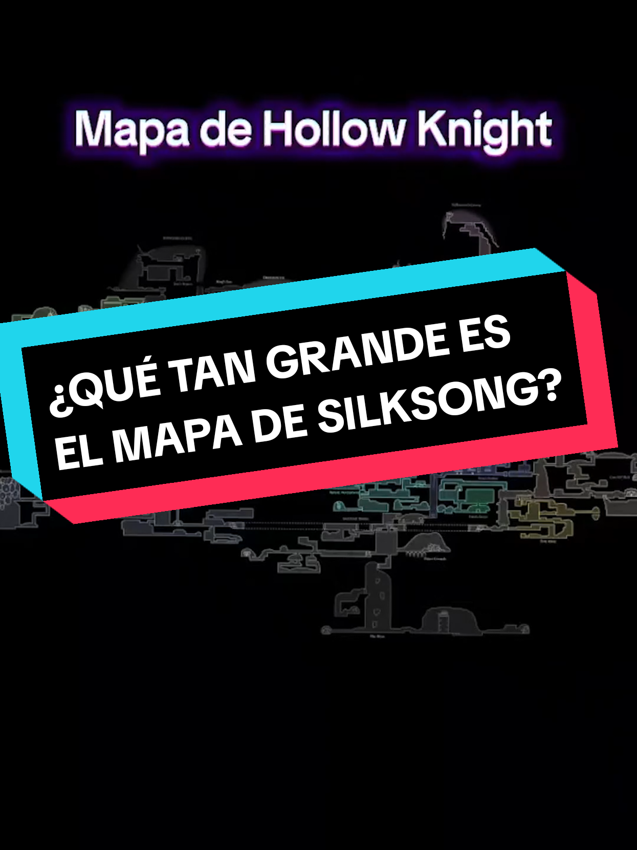 🗺️ Hollow Knight vs Silksong: ¿Cuál mapa es más ÉPICO? ✨ Hoy comparamos el mapa de Hollow Knight con el de Silksong y las diferencias son increíbles. El mundo cambia, los retos también, y los fans no podemos esperar más para explorarlo todo. ¿Cuál de los dos mapas te gusta más? 👇 #HollowKnightSilksong #HollowKnight #Silksong #Metroidvania #SilksongGameplay 