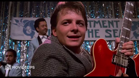 Johnny B. Goode - Back to the Future (1985) - TM & © #UniversalPictures Marty (Michael J. Fox) introduces rock and roll to the young people of 1955. Click the link in bio to watch the full movie. #backtothefuture #michaeljfox #martymcfly #80smovies #movieclips