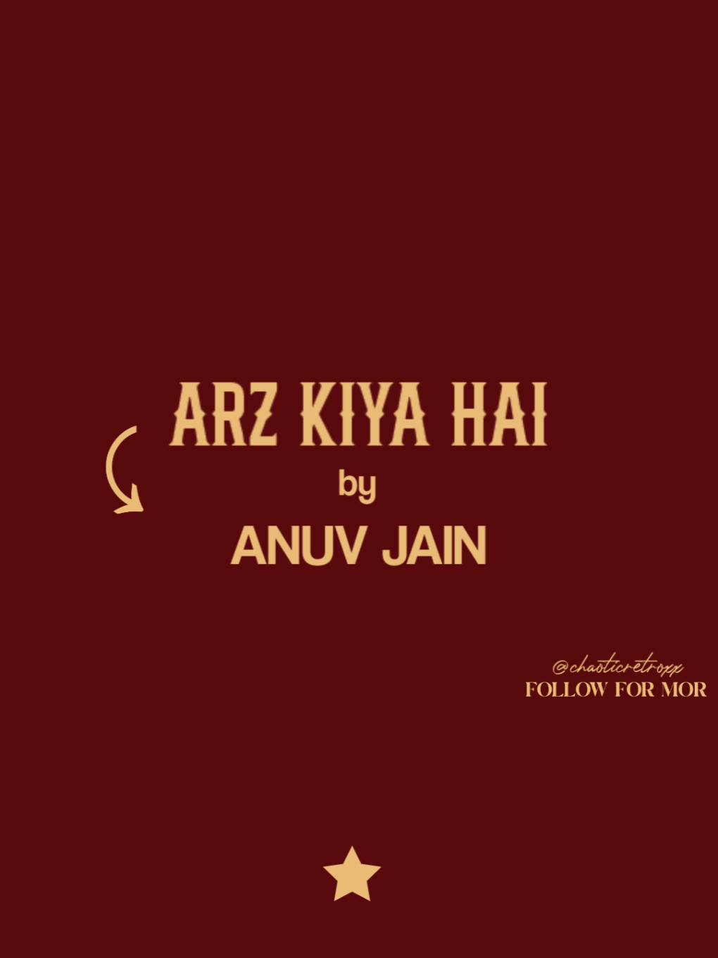 It’s one of Anuv Jain’s early indie tracks that really highlights his signature style — minimal acoustic guitar, raw vocals, and poetry-like lyrics. The phrase “Arz Kiya Hai” itself is a classic line used in Hindi/Urdu poetry recitals (shayari) before presenting verses, almost like saying “Here I present to you…”. In the song, Anuv blends that poetic essence with modern indie music. It’s not overproduced — instead, it feels very personal, as though he’s sitting with a guitar and directly pouring out his thoughts. The track reflects themes of love, longing, vulnerability, and emotional honesty, which is why it resonates deeply with listeners who enjoy heartfelt music. #fyppppppppppppppppppppppp #explore #viral #trending #hindisong 