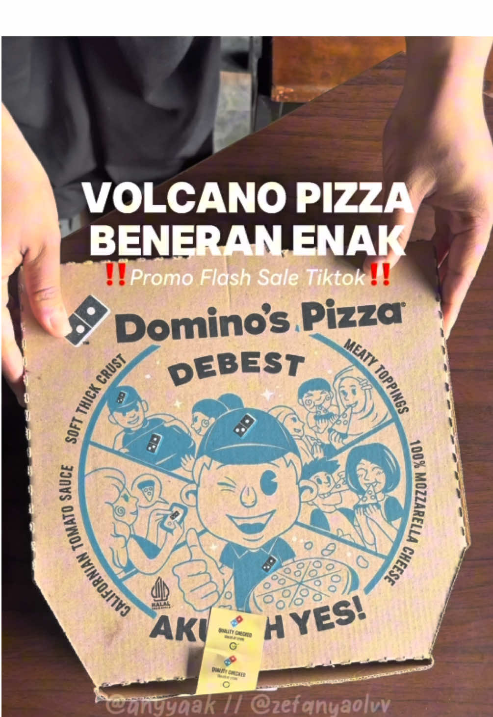 [Save & Share] Volcano Pizza Beneran Enak! dagingnya melimpah, konbinasi yang enak Cara Belinya Gampang Banget : 1. Klik Tag Lokasi Video Ini 2. Pilih Voucher Yang Kalian Mau 3. Lanjutkan Pembayaran 4. Redeem Voucher Ke Outlet Terdekat 📍Domino Pizza #promoseruweekend #nexent #nexfreestyle #nexdomino #dominopizza 