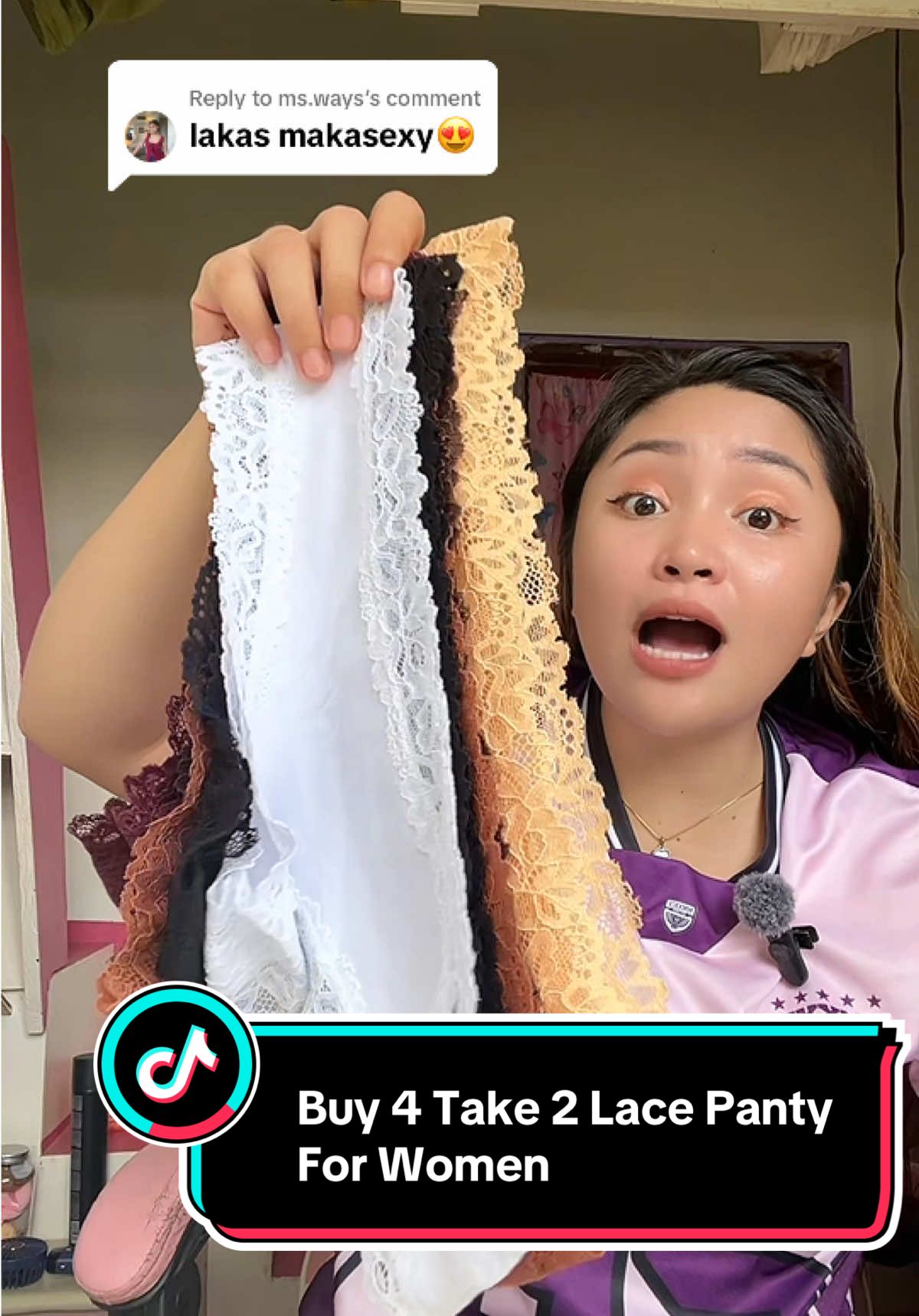 Replying to @ms.ways BUY 4 GET 2 LACE PANTY FOR WOMEN🔥 Napaka affordable at ang ganda ng quality‼️💕 @FINETOO_PH #underwear #lacepanty #womensunderwear #underwearforwomen #viralproducts 