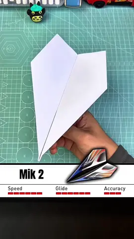 How To Make a Mik 2 Paper Airplane That Can Fly Far 999 FEET EASY- Paper Airplane Tutorail #vvvreview #papercraft #origami #paperairplane #bestplane 