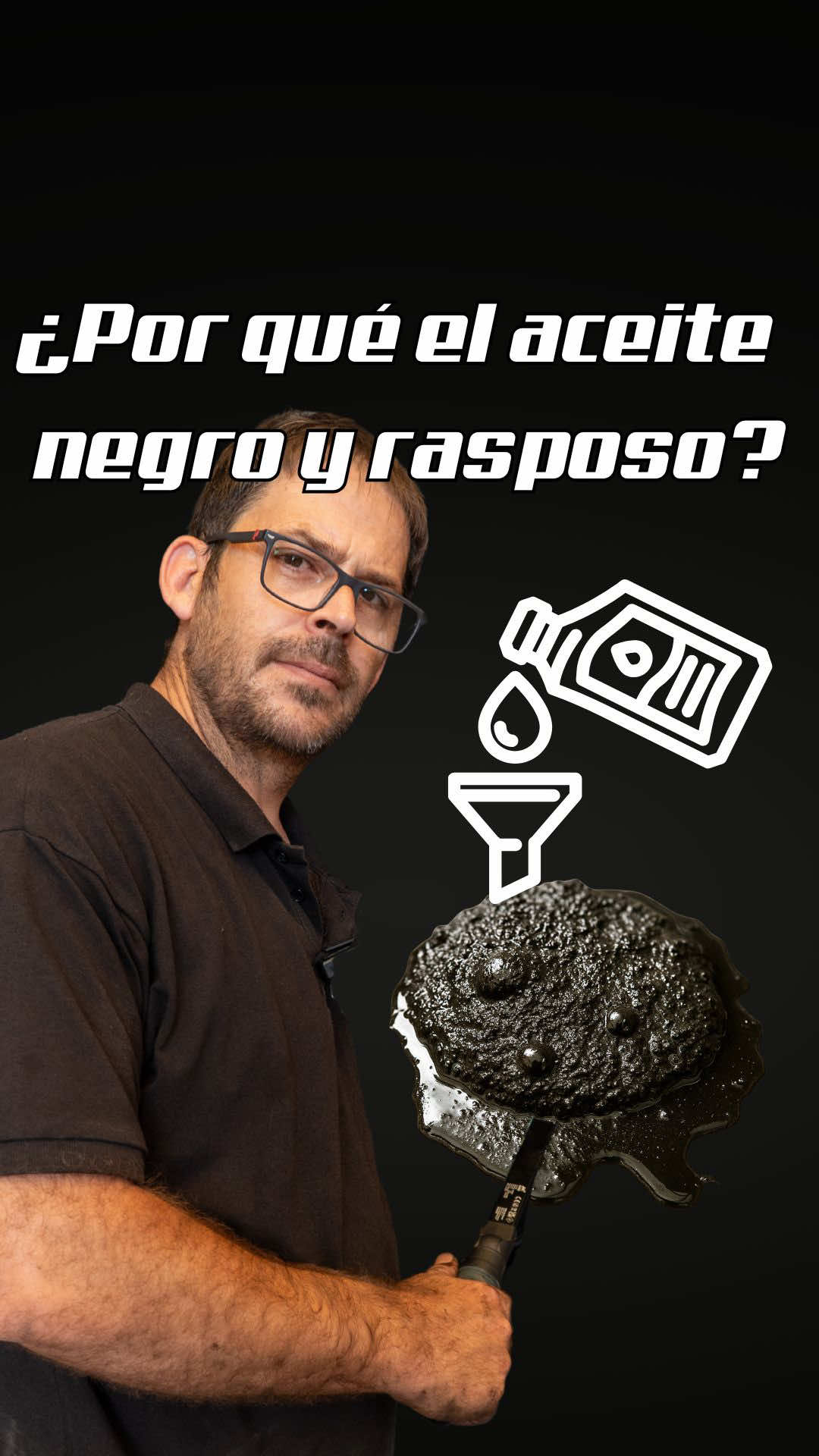 ¿Por qué el aceite se pone negro y rasposo? 🛢️ #AceiteMotor #Mecánica #Coches