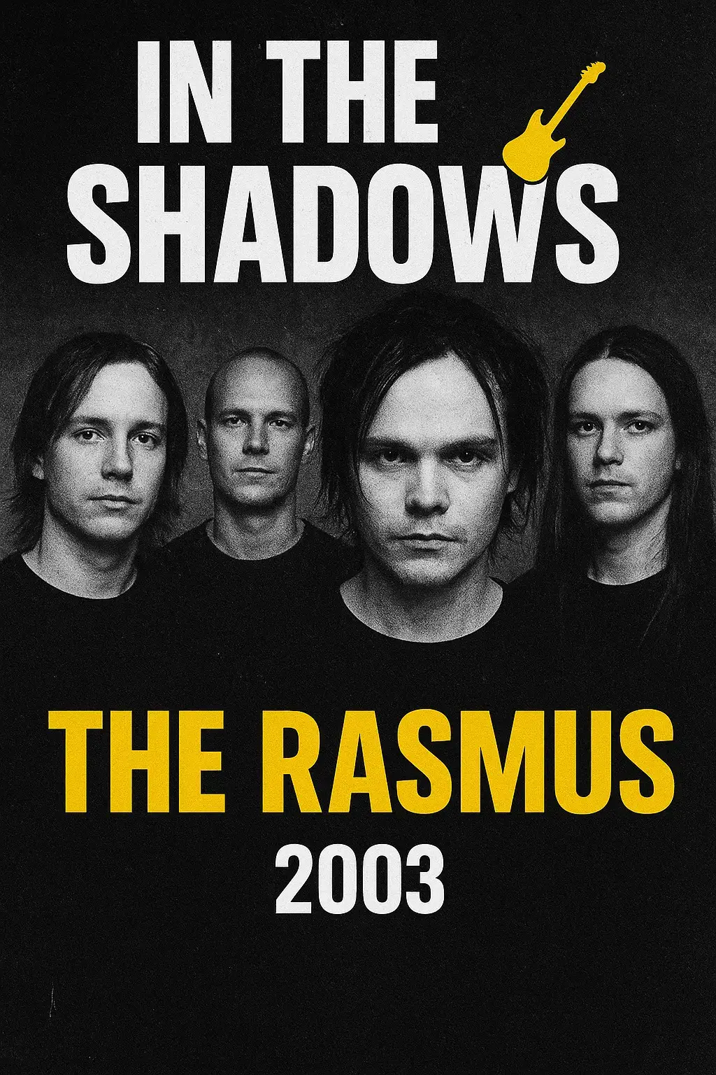 🌑 Sorti en 2003, In the Shadows propulse The Rasmus sur la scène internationale. Avec son mélange unique de rock alternatif et de mélodies sombres, le morceau reflète la quête d’identité et le besoin de se libérer des chaînes invisibles. 🎸🔥 Ce titre est rapidement devenu un hymne pour toute une génération, porté par son clip mystérieux et l’énergie charismatique du chanteur Lauri Ylönen. 🌌✨ Encore aujourd’hui, il reste l’une des chansons les plus reconnaissables du rock des années 2000. #TheRasmus #InTheShadows #Rock2000 #AlternativeRock #RockLegend 