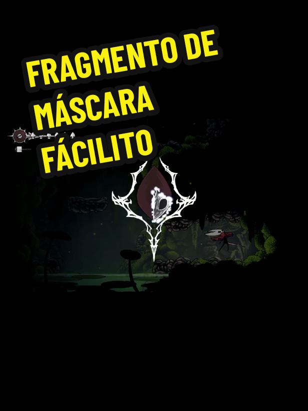 FRAGMENTO DE MASCARA FACILITO #hollowknight #hollowknightsilksong #tipsandtricks 