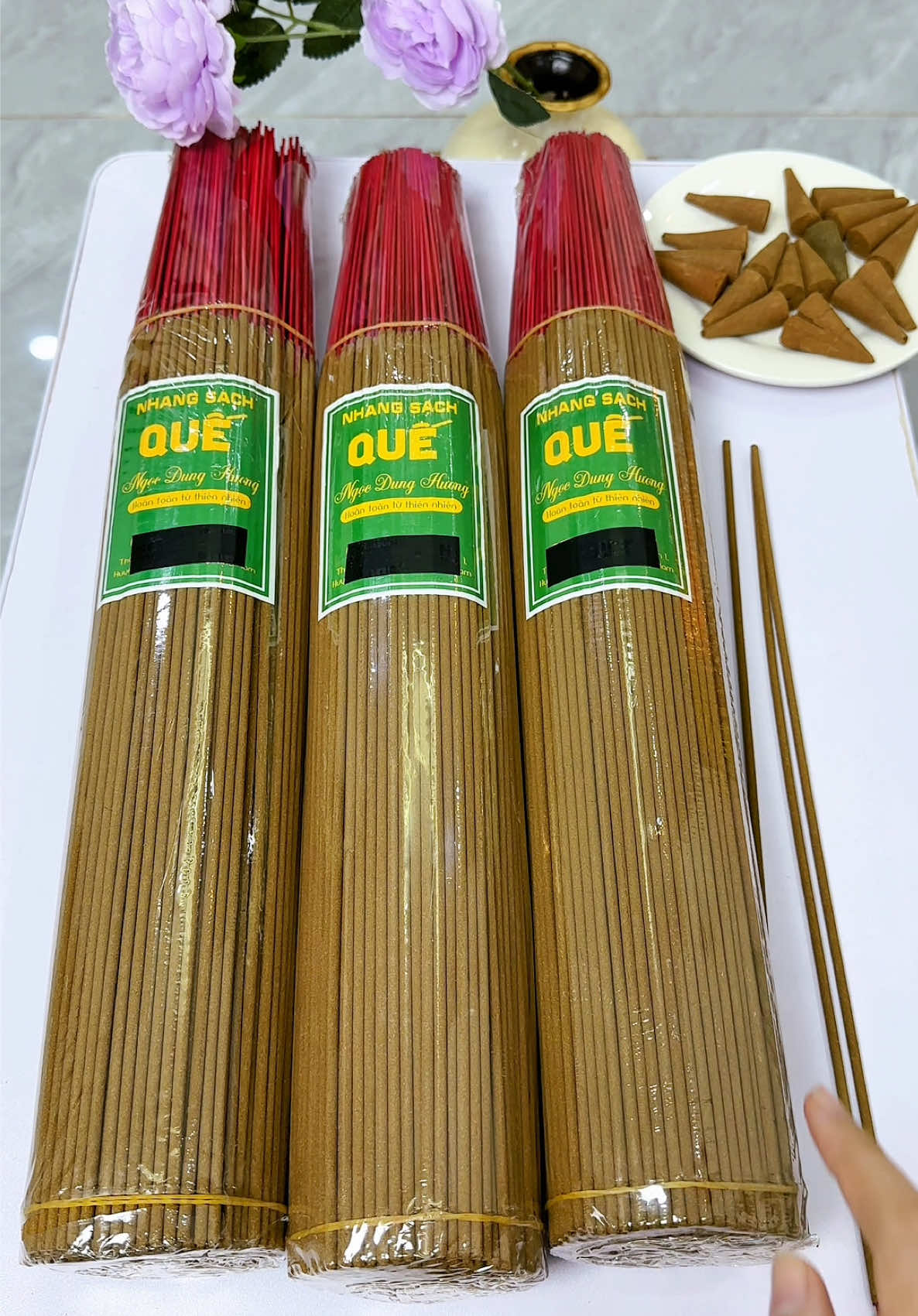 Combo 3kg rổ rá hời lắm luôn #shopgiadungtramtram #nhang #nhangque #nhangquengocdunghuong #nhangkhongcuontan 