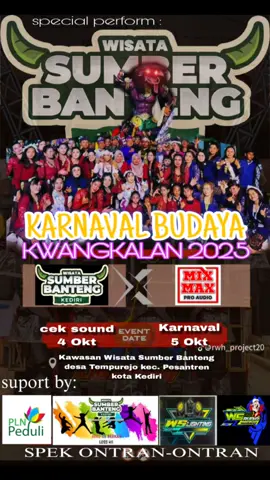 KARNAVAL KWANGKALAN 2025@WisataSumberBanteng 