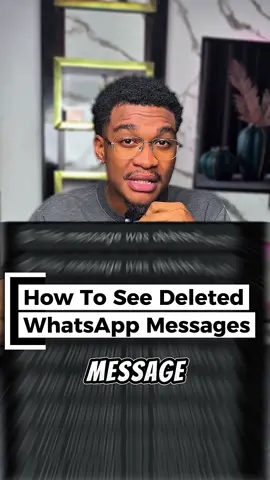 How To See Deleted WhatsApp Messages #whatsapp #fyp #foryou #viral #fyppppppppppppppppppppppp 