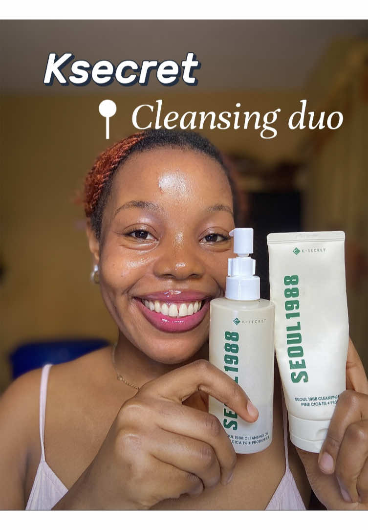 Deep double cleansing for a glowy skin without pores. 💜KSECRET CLEANSING OIL & FOAM. @KSECRET GLOBAL  #KSECRETGlowchallenge #KSECRET #Seoul1988 #Doublecleansing  