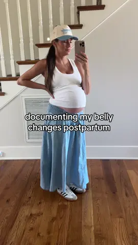 I’m not trying to win any awards with a quick bounce back.. I’m just letting my body do what God designed it to do ♥️ #postpartumbody #postpartumrecovery #postpartumjourney 