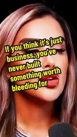 If you think it’s just business, you’ve never built something worth bleeding for #osama_fatayer 