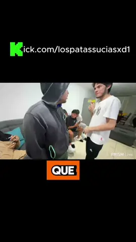 ¡¡¡Síguenos en nuestra cuenta de kick 📹🔥 para ver más momentos como este!!!🚀⚡️ #parati #fyp #tiktokviral #sigueme #LosPatasSucias 