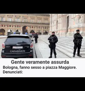 Bologna Piazza Maggiore una coppia veramente esagerati. #bologna #piazza #maggiore #coppia #accaldata 