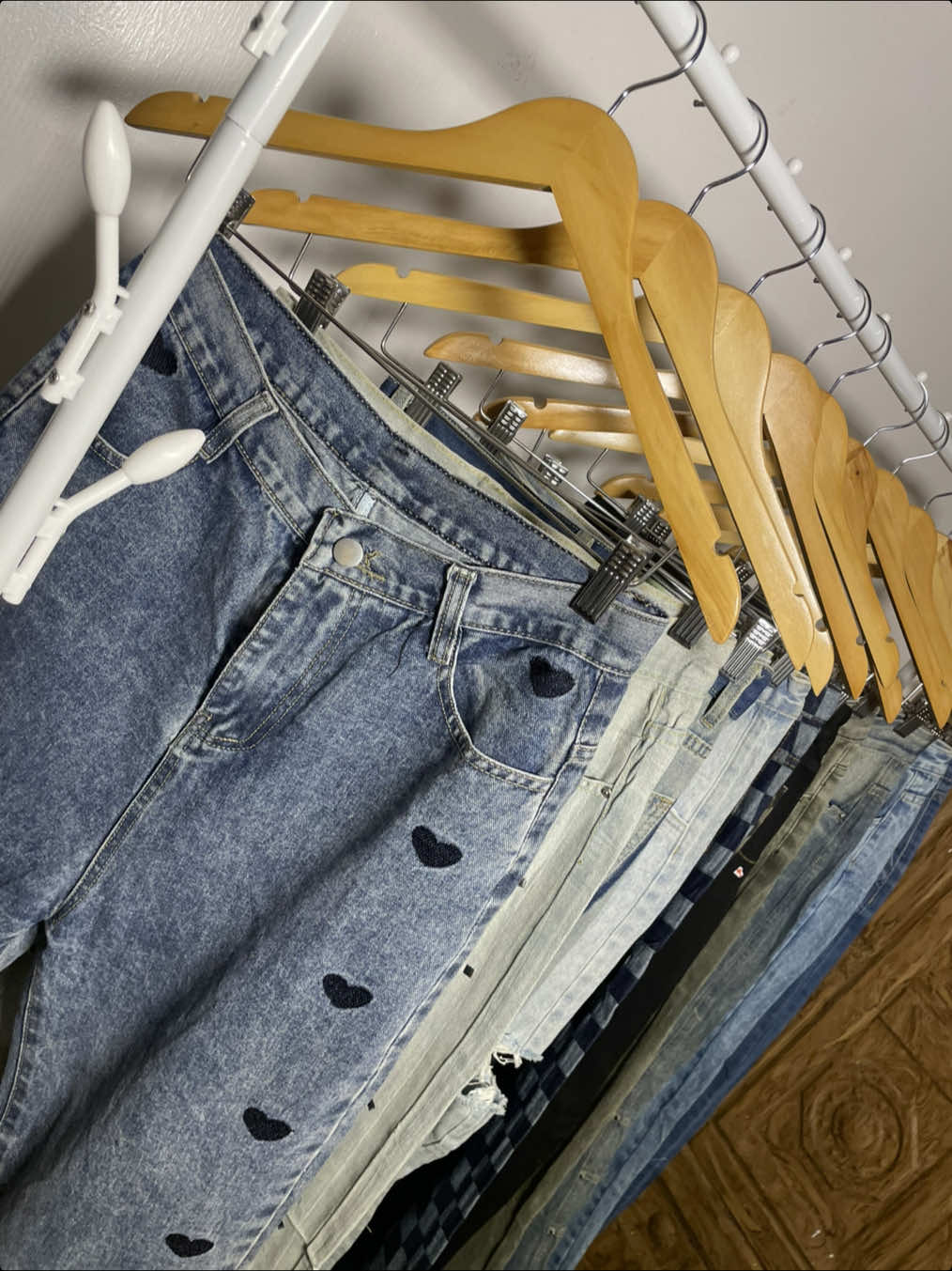 New arrivals just landed 👖✨ Catch me LIVE tomorrow by 2PM come shop the best baggy jean finds before they sell out! 🛍 #newarrivals #tiktoklive #patronizemybusiness #baggyjeans #newdropalert🚨 