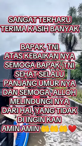 SEKALI LAGI TERIMA KASIH BANYAK BAPAK TNI ❤️❤️❤️❤️❤️❤️❤️