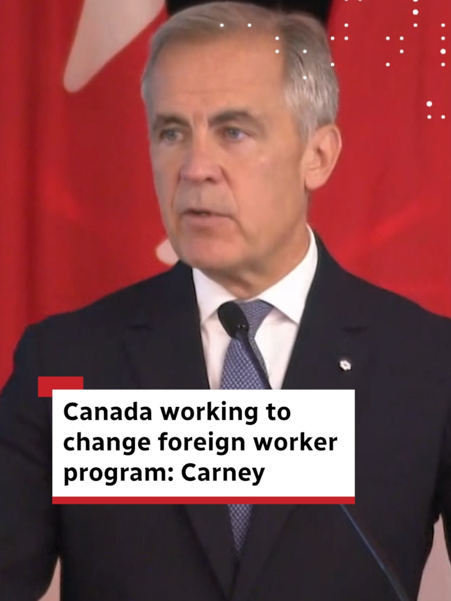 Prime Minister Mark Carney says the federal government is ‘working on’ new immigration policies to adjust the temporary foreign worker program – emphasizing it requires a more ‘focused’ approach. #MarkCarney #CdnPoli #Immigration #News #Moment#CBCNews
