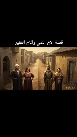 #قصة الاخ الغني والاخ الفقير 