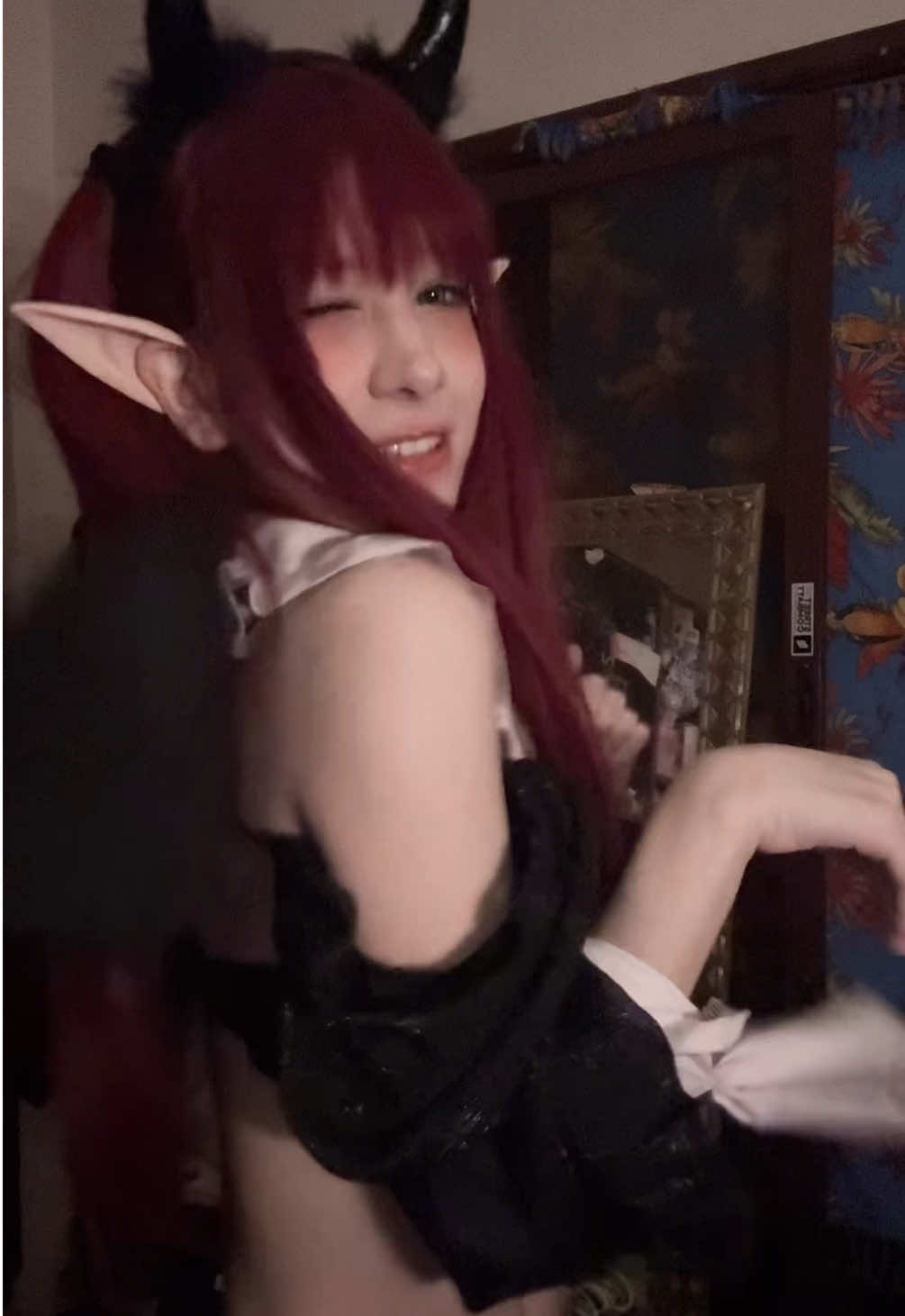 pisa neles katseye e gap // #marinkitagawa #rizukyun #mydressupdarling #cosplay #sonobisquedoll 