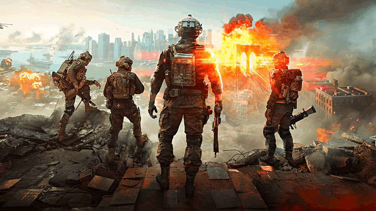 ¿Call of Duty tiene pasillos? Battlefield 6 tiene ciudades enteras. 😏 Explosiones, destrucción y batallas que parecen la Tercera Guerra Mundial. 💥 👉 Ya disponible, ¿te atreves a entrar? #Battlefield6 #videojuegos #EstrenosHub #fyp #parati 