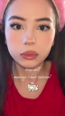 Everything I used 🤓🩷: -huda beauty faux filter concealer : marshmallow -elf cream putty bronzer -the saem triple pot concealer: contour -huda beauty filter liquid blush: Cotton candy -essence contouring duo palette -huda beauty powder : pound cake -Flower knows butterfly cloud collar contour palette 02 tawny tea for the highlighter, you can get a discount with IMI -Flower knows butterfly Cloud Collar Rouge Box Highlighting & Blush Duo Powder (IMI for a discount) -Judydoll brown eyeliner (IMI20 for a discount) -FLORTTE I am super beauty lip gloss serum 01 Oatmeal smoothie (Florttebeauty.com discount with IMI10) #dollmakeup #makeuptutorial #makeupinspo #fyp #pinkaesthetic 