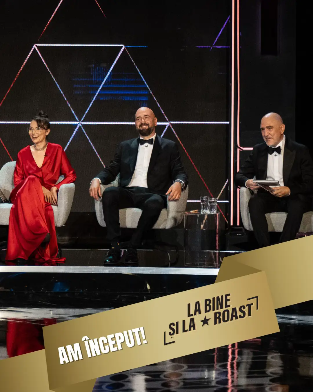 🔥 S-a dat startul. Ego-urile ard, publicul aplaudă. Restul e spectacol. #LaBineSiLaRoast #PROTV #VOYO